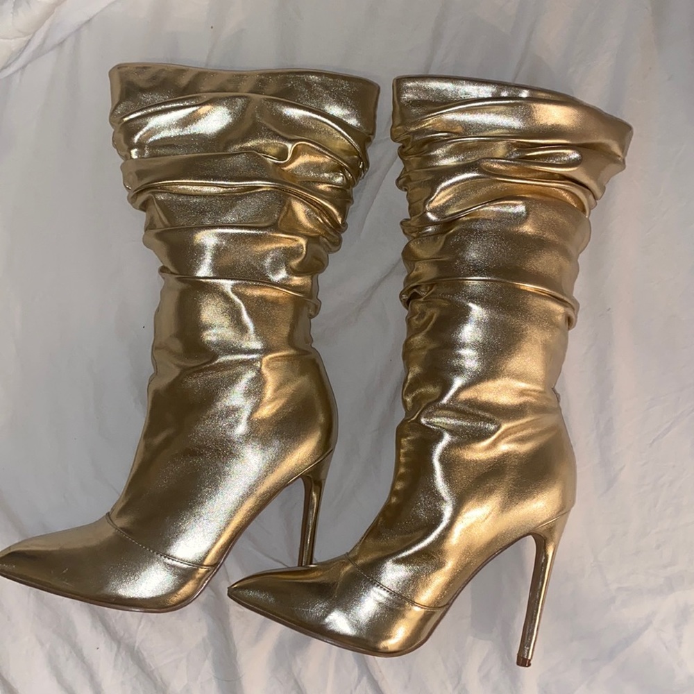 Golden liliana boots